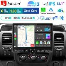 6 + 128G Android Carplay Radio samochodowe do Opel Vivaro Renault Trafic3 GPS Nawigacja 8-rdzeniowa, używany na sprzedaż  PL