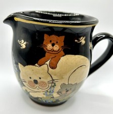 Caneca vintage Handarbeit Cat Lover’s design gatos chá café, feita na Alemanha 4,5” comprar usado  Enviando para Brazil