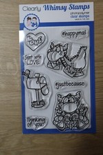 Whimsy stamps clear for sale  BRIDGWATER