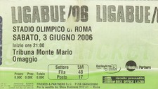 Biglietto ticket ligabue usato Biglietto ticket ligabue usato  Roma