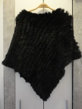Poncho pelzponcho echt gebraucht kaufen  Düsseldorf
