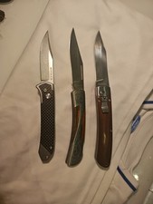 Lot couteaux pliants d'occasion  Morsang-sur-Orge