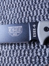 Couteau bushcraft esee d'occasion  Thann