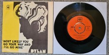 Bob Dylan leopard skin pill box hat 1967 Vg+/Vg Norway 7" 45 single RARE., usado comprar usado Bob Dylan leopard skin pill box hat 1967 Vg+/Vg Norway 7" 45 single RARE., usado comprar usado  Enviando para Brazil