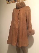 Shearling wintermantel lammfel gebraucht kaufen  Krefeld