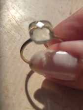 Prasolithring goldring 585er gebraucht kaufen  Ramstein-Miesenbach