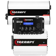 TARAMPS - MD 8000 1Ohm 1 Canal + DS 800x4 2Ohm + PRO 2.4S - ÁUDIO AUTOMOTIVO, usado comprar usado  Brasil 
