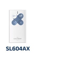 Telecomando daitem sl604ax usato  Matera