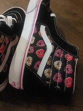 Tênis Vans Sk8-Hi Donuts Hearts camurça preta masculino júnior 6 feminino 7.5 novo RARO comprar usado  Enviando para Brazil