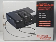 Cofre portátil multifuncional digital bloqueio carro escritório em casa comprar usado  Enviando para Brazil