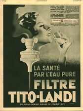 Publicité ancienne filtre d'occasion  France