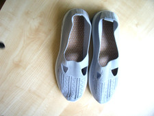 Damenschuhe grau sommerschuh gebraucht kaufen  Burgthann