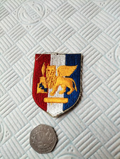 Army cloth badge for sale  SELBY