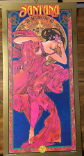 Cartaz Carlos SANTANA 2000 Milagro Foundation Art por Bob Masse P/N comprar usado  Enviando para Brazil