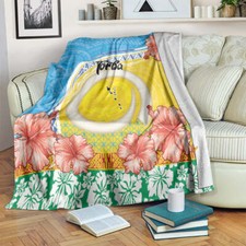 Torba Vanuatu Blanket Hibiscus Sand Drawing with Pacific Pattern LT9 na sprzedaż  Wysyłka do Poland