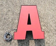 Red reclaimed marquee for sale  Bargersville