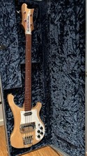 Rickenbacker Bass 4001V63 acabamento acetinado Maple Glo 1997 EUA puro McCartney “ESTADO PERFEITO” comprar usado  Enviando para Brazil
