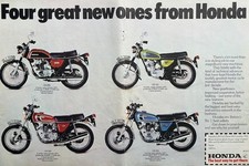 Honda cb125 cb200 for sale  EXETER