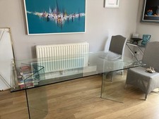 Glass dining table for sale  BIRMINGHAM