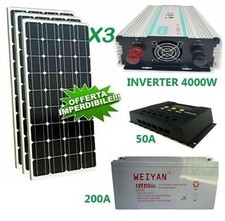 Kit fotovoltaico 3kw usato Kit fotovoltaico 3kw usato  Afragola