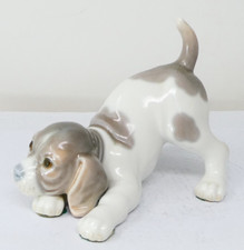 Estatueta de cachorro brincalhão de porcelana estilo beagle Lladro comprar usado  Enviando para Brazil