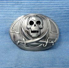 Pirate skull belt for sale  Torrington