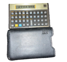 Calculadora financeira vintage Hewlett Packard HP 12C com estojo testado, usado comprar usado  Enviando para Brazil