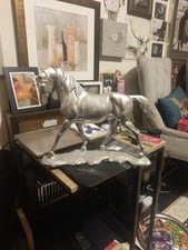 Pewter horse cowboy for sale  WOLVERHAMPTON