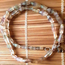 Collana fluorite anni usato  Lucca