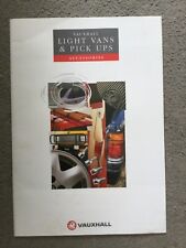 Vauxhall light vans for sale  WEYMOUTH