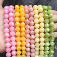 Chalcedony beads natural for sale  HAMILTON