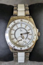 Relógio de quartzo Guess Collection GC29005L fabricado na Suíça 40 mm tom prata aço inoxidável  comprar usado  Enviando para Brazil