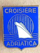 Distintivo crociera adriatico usato  Italia