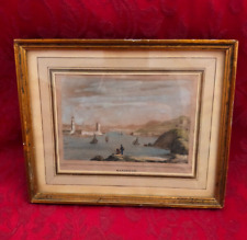 Gravure ancienne couleurs d'occasion  Marseille XII