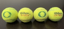 4 bolas de tênis usadas WILSON US OPEN University Of Oregon marca exclusiva rara comprar usado 4 bolas de tênis usadas WILSON US OPEN University Of Oregon marca exclusiva rara comprar usado  Enviando para Brazil