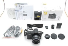 Usado, [QUASE PERFEITO com Caixa] Câmera Digital Nikon 1 V1 10.1MP Preta Lente Nikkor JAPÃO #309 comprar usado  Enviando para Brazil