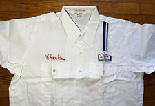CAMISA DE TRABALHO VINTAGE CESSNA VENDAS E SERVIÇO UNIFORME UNITOG NÃO USADA AVIAÇÃO EUA comprar usado  Enviando para Brazil