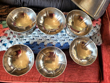 Vtg retro.x6 stainless for sale  LOUGHBOROUGH