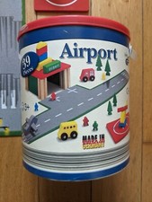 Wooden airport set for sale  THATCHAM