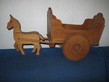 Cheval charrette bois d'occasion  Plougonven