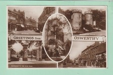 Shropshire postcard oswestry for sale  WESTBURY-ON-SEVERN