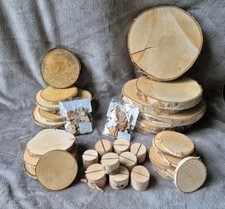 Holzscheiben birke deko gebraucht kaufen  Gernsheim