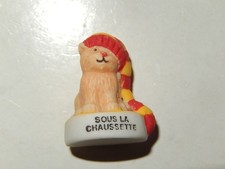 Fève chat chaussette d'occasion  Riedisheim