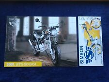 Simson prospekt 2001 gebraucht kaufen  Vechta