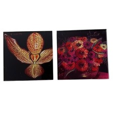 Vintage glass art for sale  Whiting