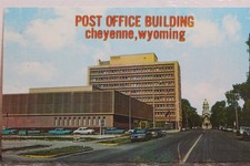 Cartão postal antigo vintage Wyoming WY Cheyenne Post Office Building State Capitólio comprar usado Cartão postal antigo vintage Wyoming WY Cheyenne Post Office Building State Capitólio comprar usado  Enviando para Brazil