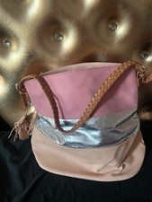 Handtasche rosa silber gebraucht kaufen  Greußen