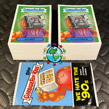 BALDE DE LIXO INFANTIL 2019 QUE ODIAMOS OS ANOS 90! CONJUNTO COMPLETO DE 220 CARTÕES +EMBRULHO! Década de 1990! comprar usado  Enviando para Brazil