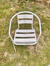 Silver bistro chairs for sale  BRISTOL