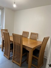 Oak wooden table for sale  LONDON